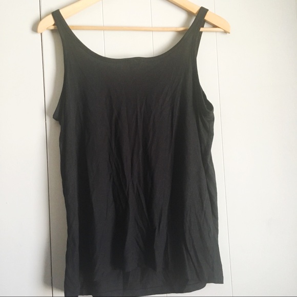 TALBOTS Black Sequined Sleeveless Blouse MP - Picture 3 of 3